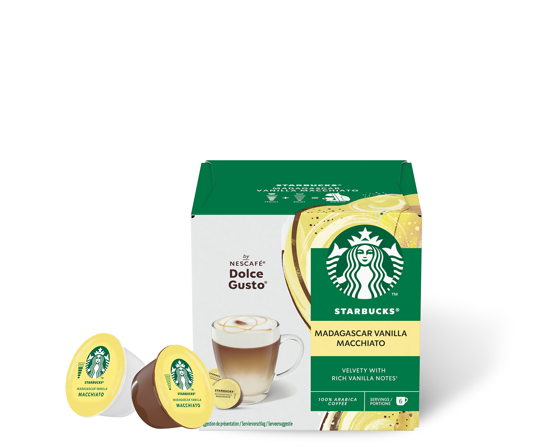  Starbucks® Vanilla  Macchiato by NESCAFÉ®  Dolce Gusto®