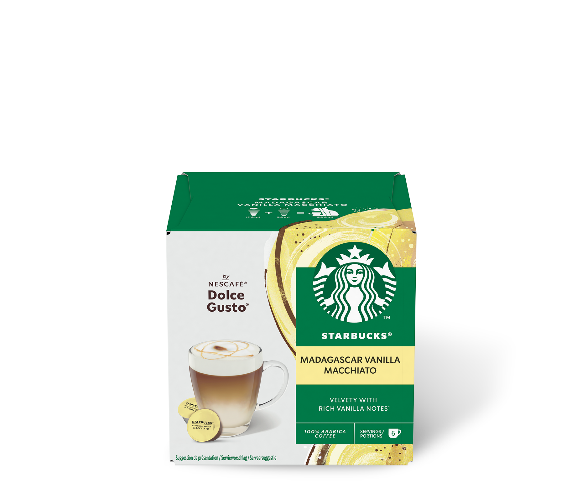  Starbucks® Vanilla  Macchiato by NESCAFÉ®  Dolce Gusto®