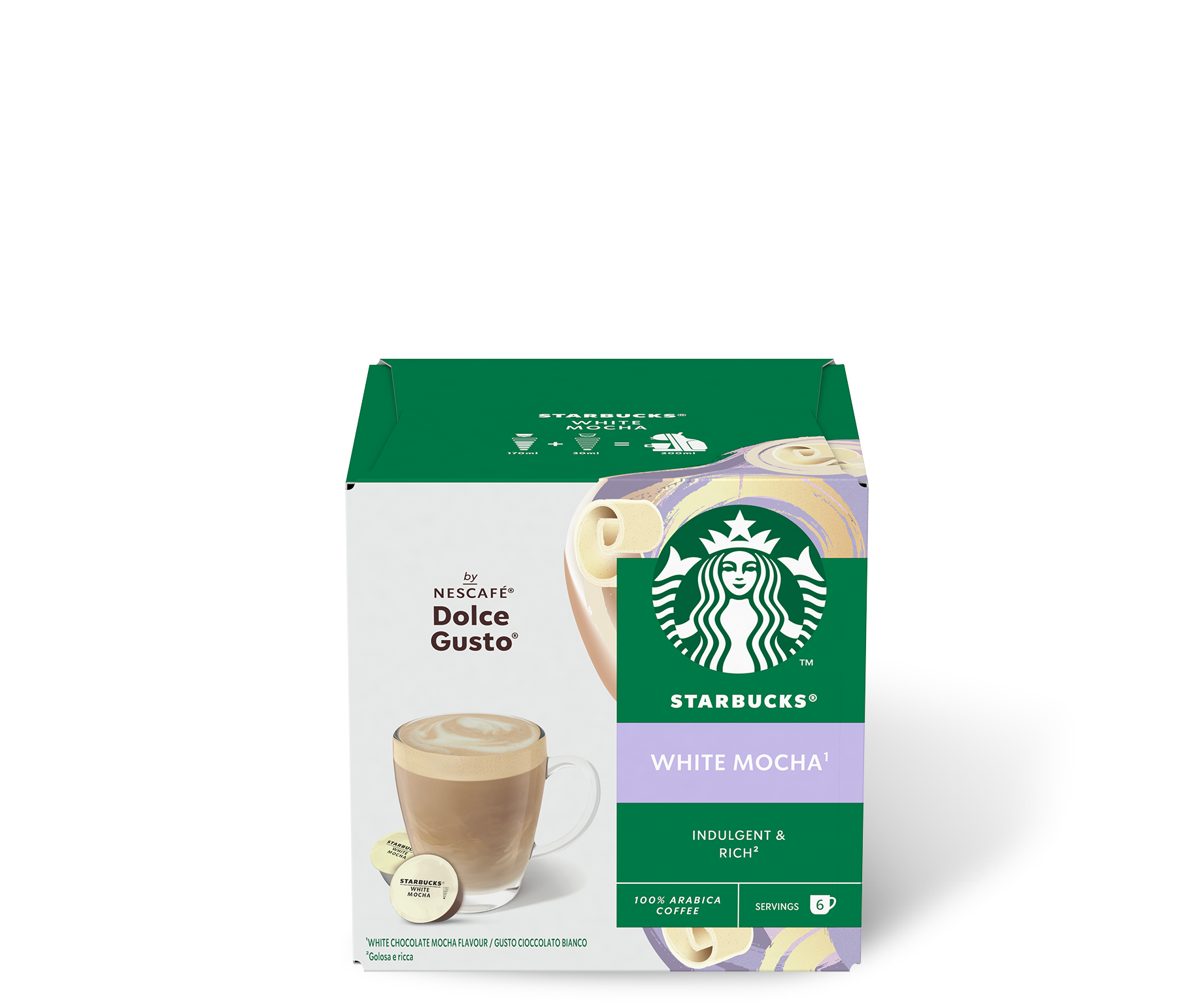 "Starbucks® White Mocha by NESCAFÉ® Dolce Gusto®"