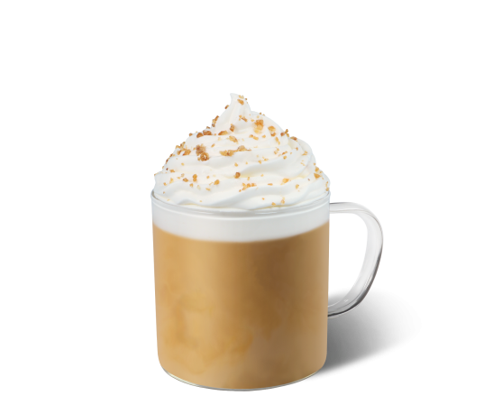 Taza de café de Toffee Nut Latte