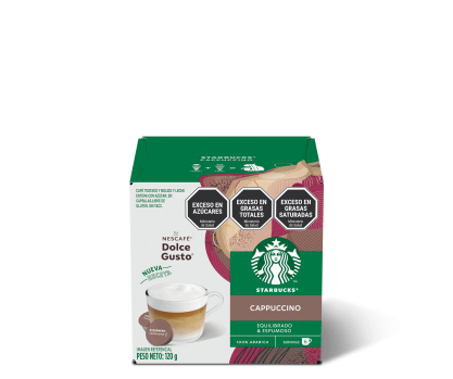 Cápsulas Starbucks<sup>®</sup> Cappuccino