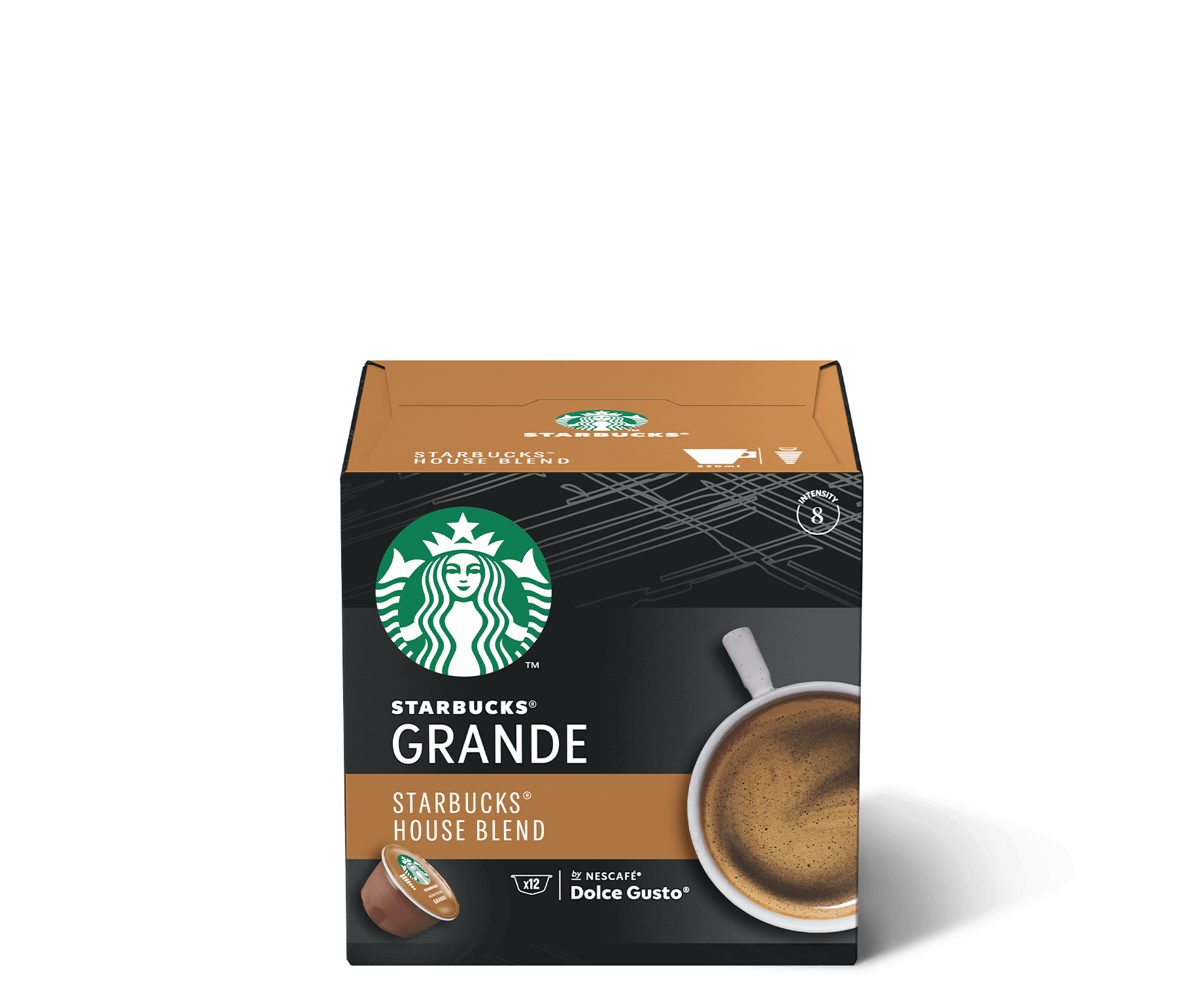 Starbucks® NESCAFÉ® Dolce Gusto® House Blend Grand Kaffee