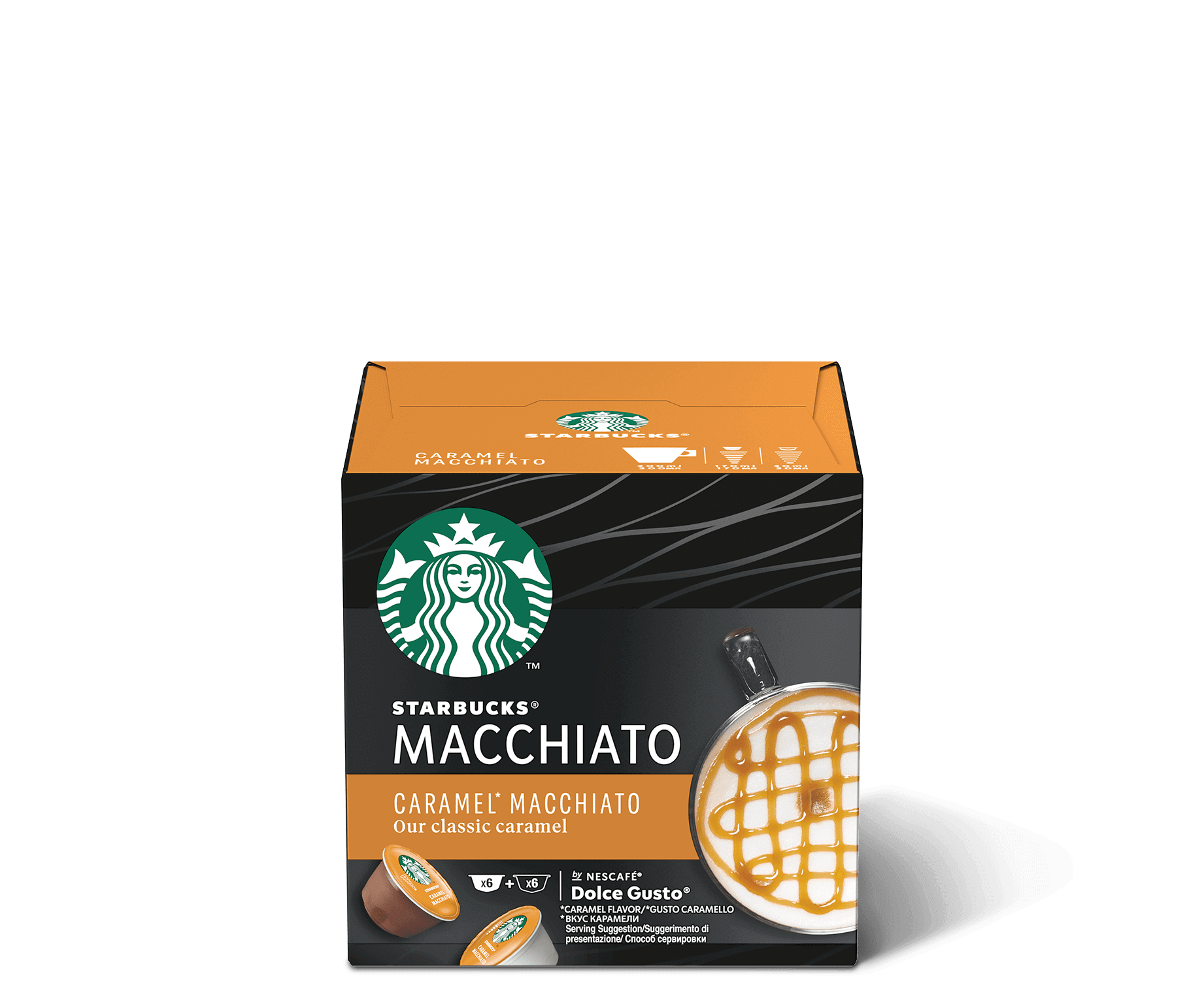 Starbucks® NESCAFÉ® Dolce Gusto® Caramel Macchiato Kaffee