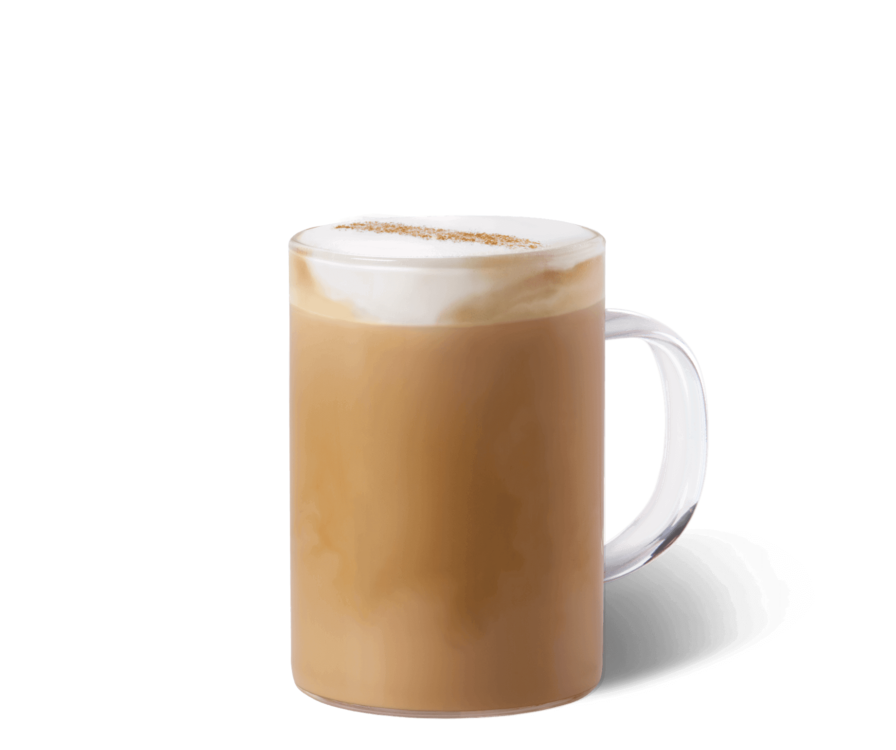 Caffé Latte mit Muskatnuss