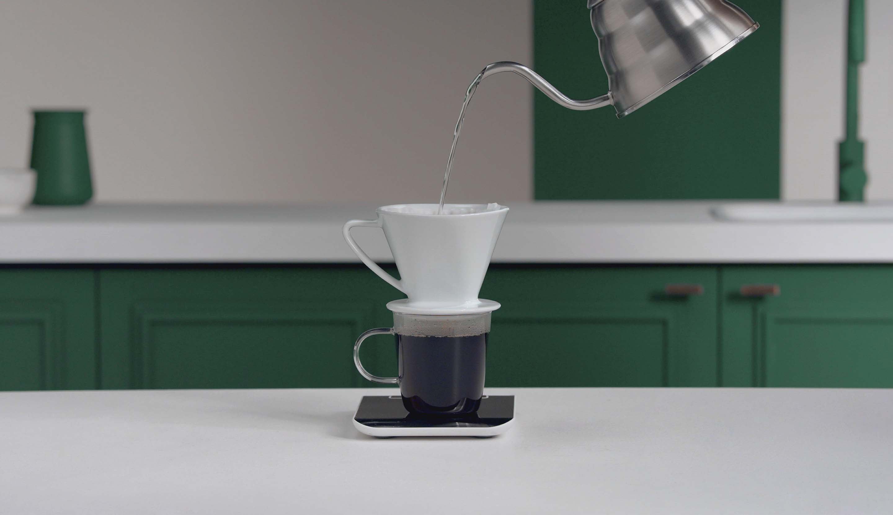 Kaffee mit der "Pour Over" Methode zubereiten