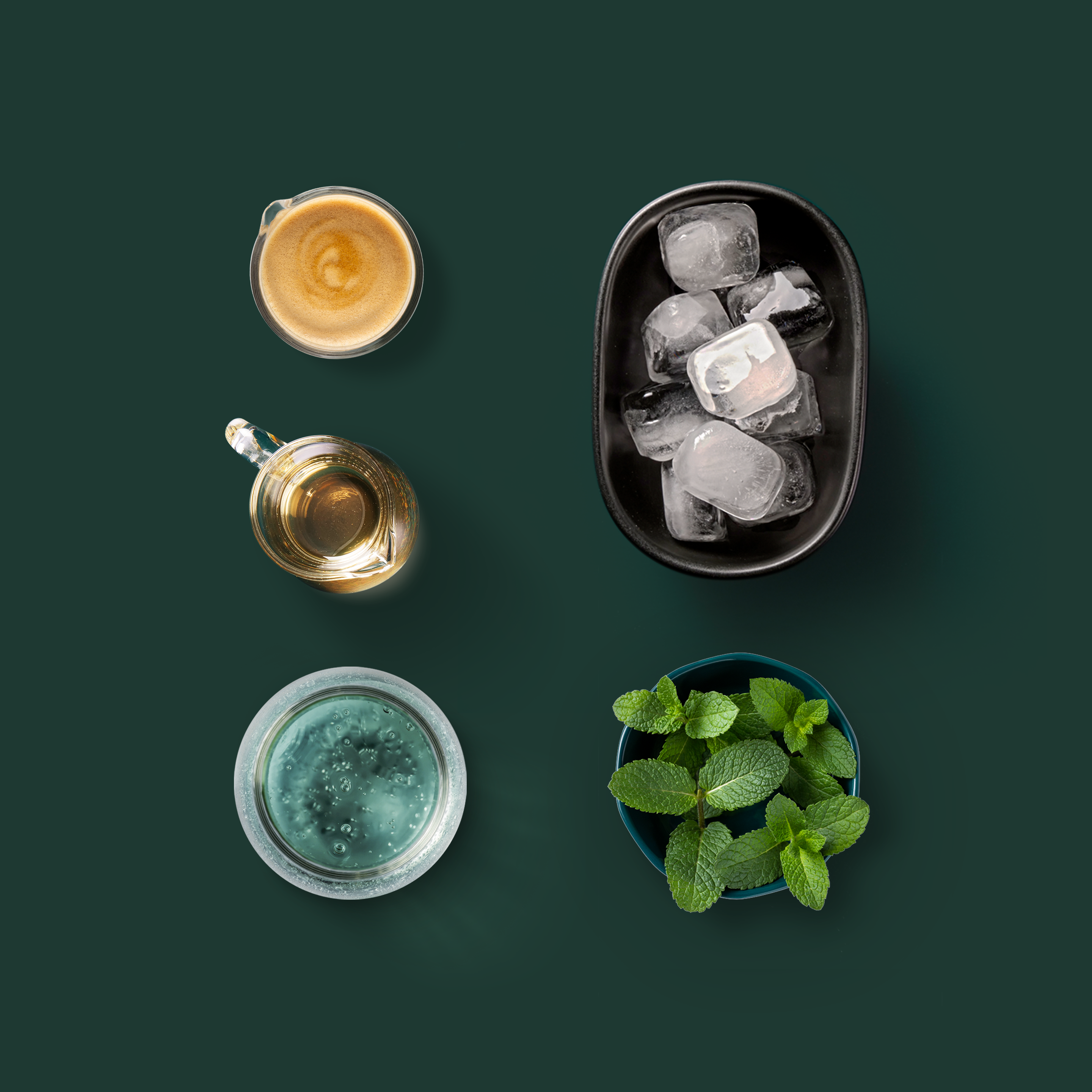 Sparkling Espresso mit Minze