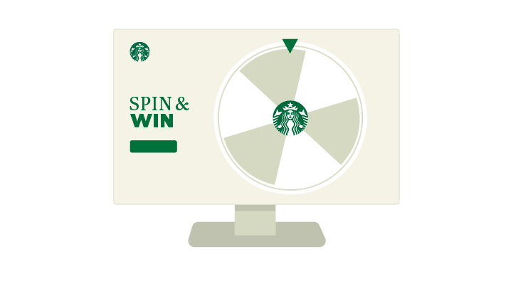 Online Glücksrad für das Gewinnspiel