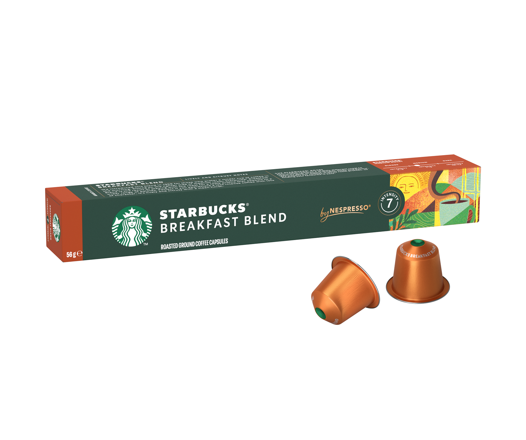 کپسول قهوه استارباکس مدل Breakfast blend