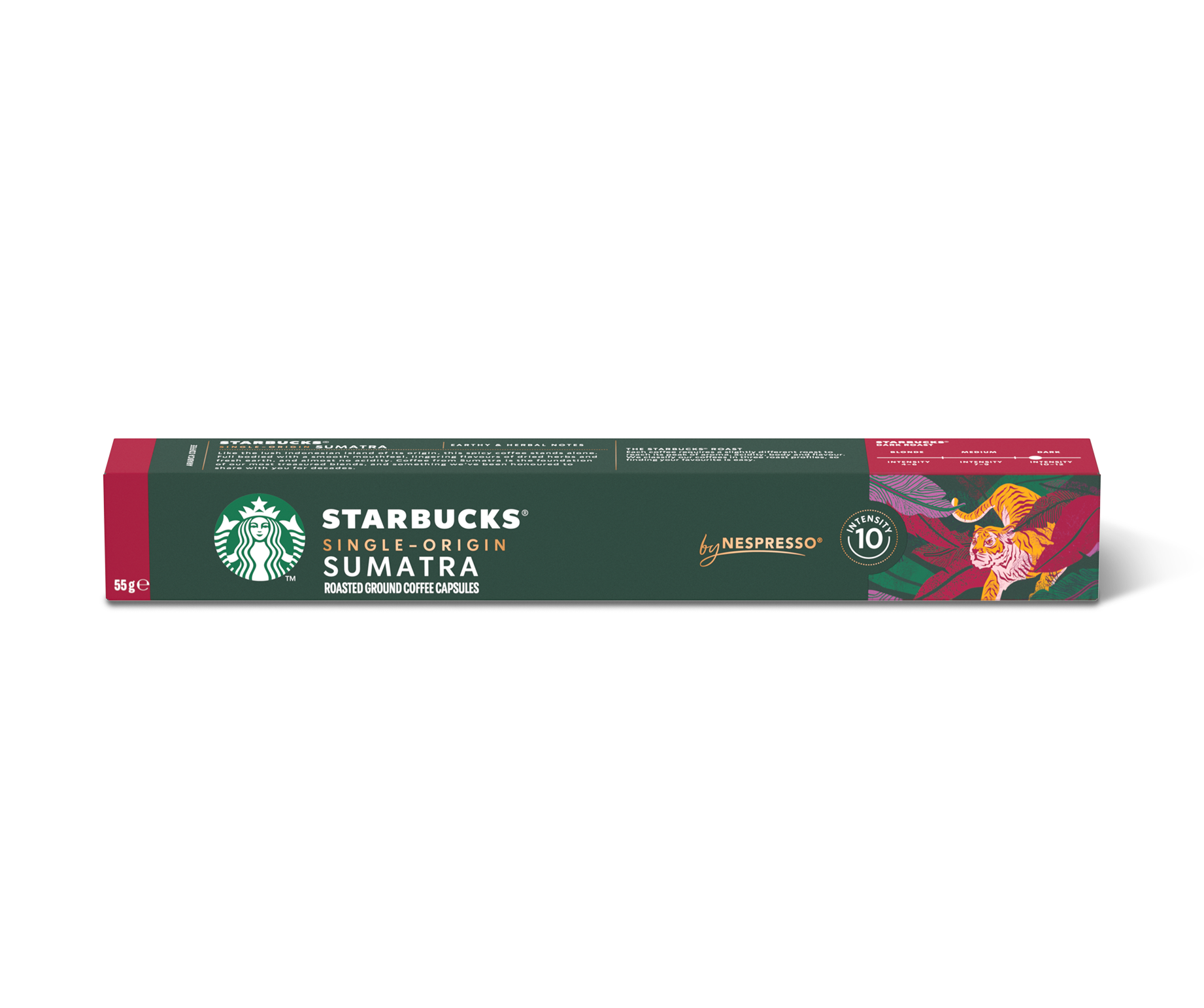 Starbucks Café Capsulas Sumatra By Nespresso 55 g - H-E-B México