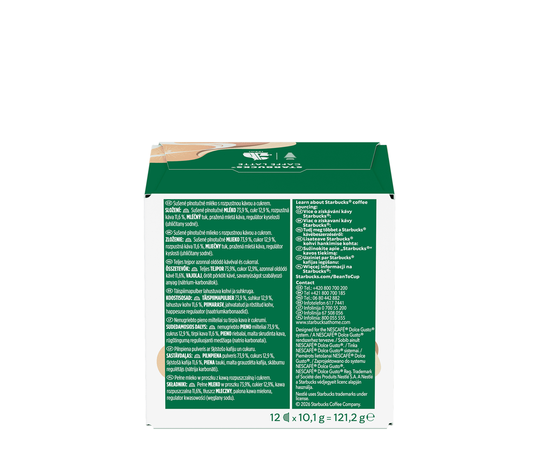Starbucks Caffe Latte