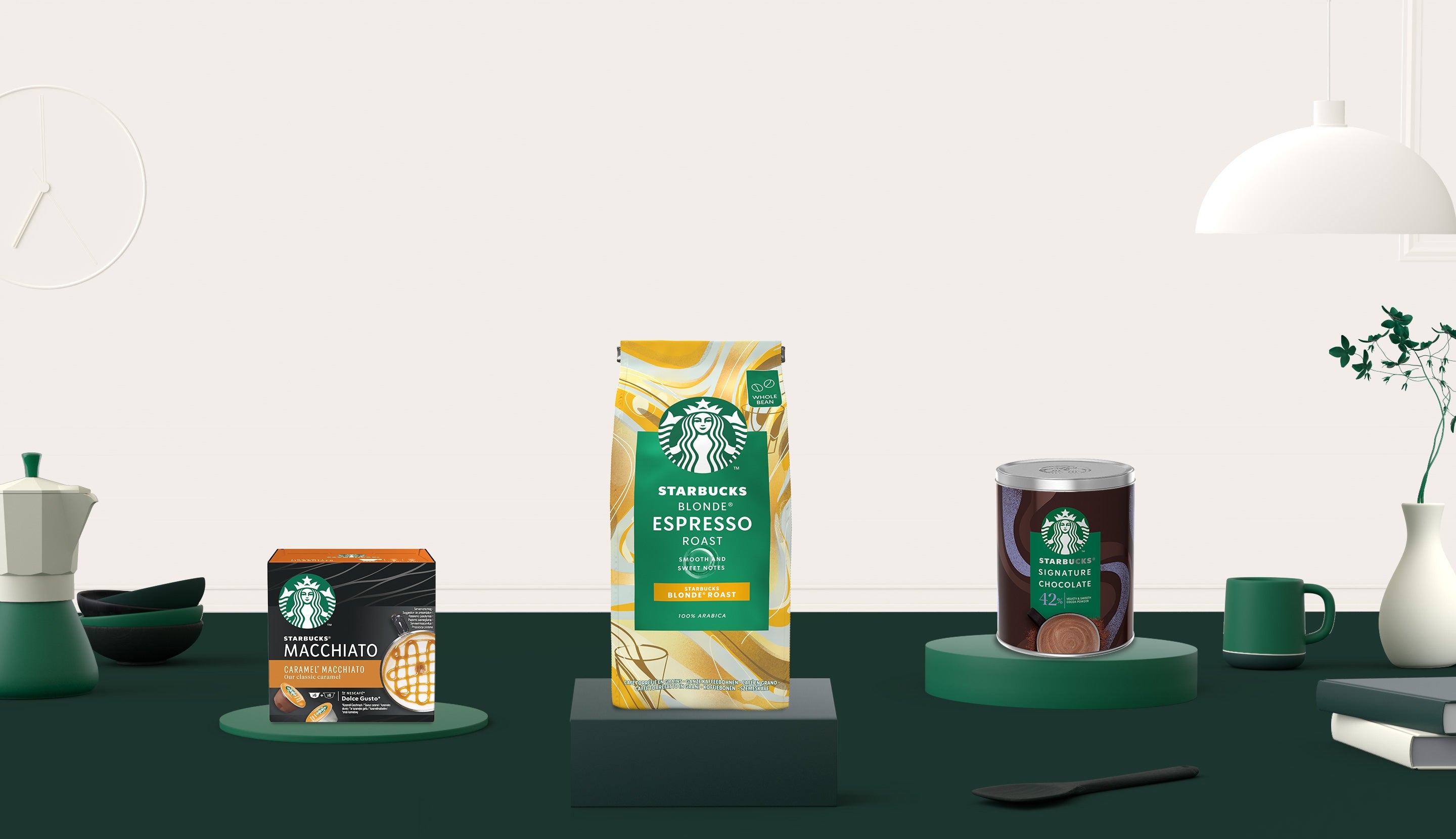 Starbucks® coffees