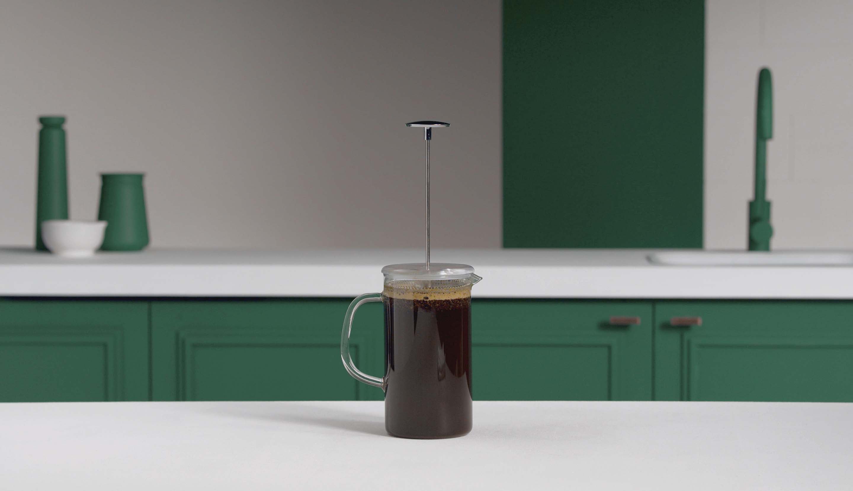 Hoe zet je koffie met een cafetière