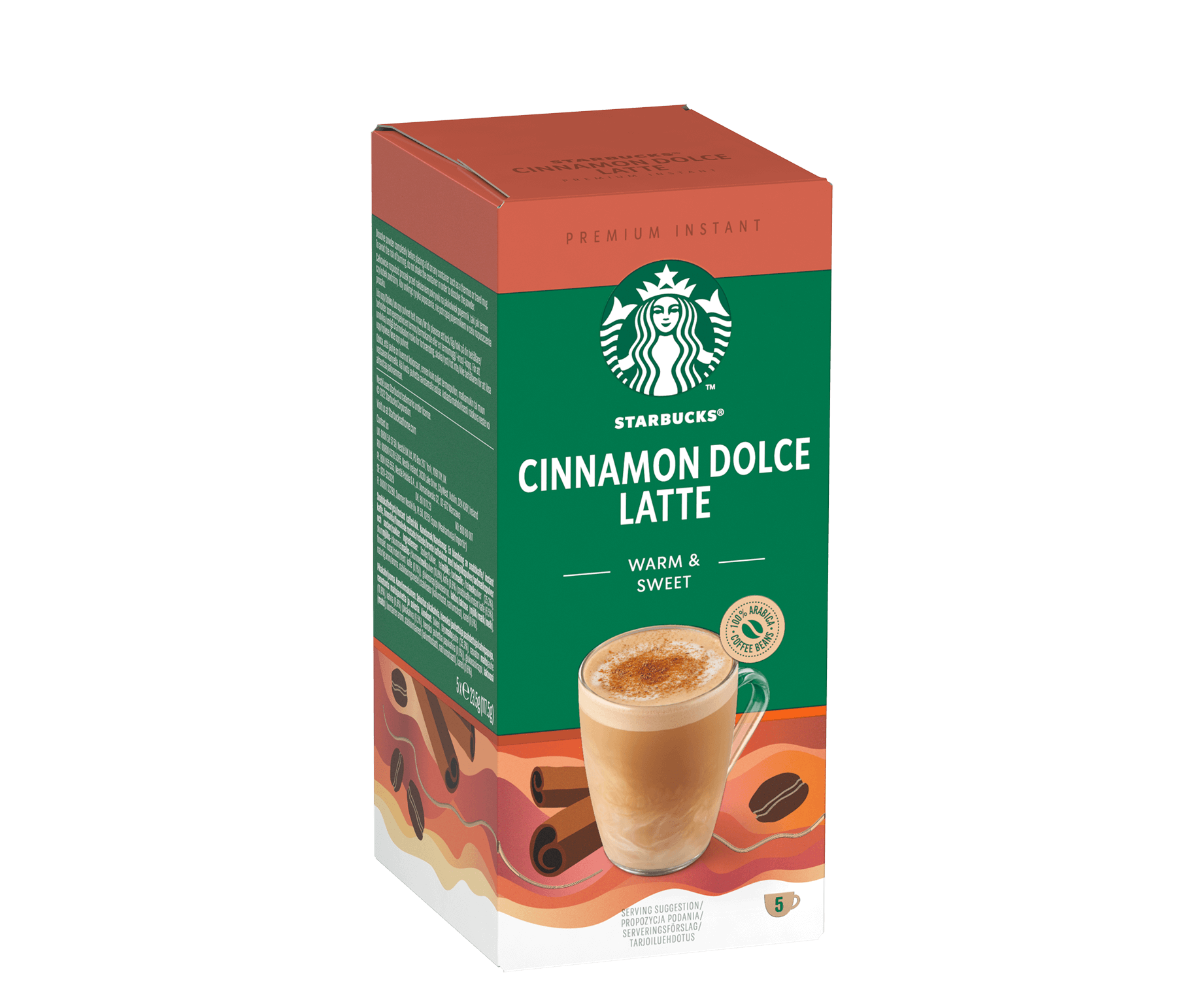 Starbucks® Cinnamon Dolce Latte Café Instantané Gourmand - vue latérale