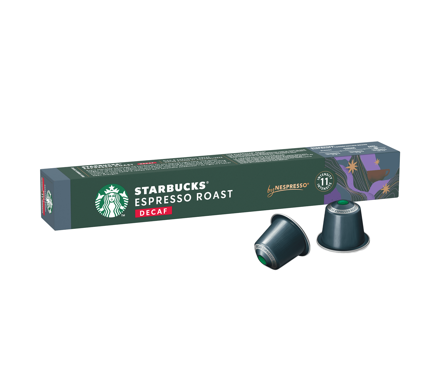 Starbucks® Espresso Roast Decaf by Nespresso®