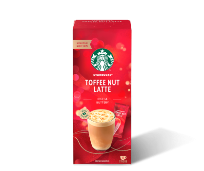 STARBUCKS® TOFFEE NUT LATTE PREMIUM INSTANT COFFEE® | Starbucks® At home