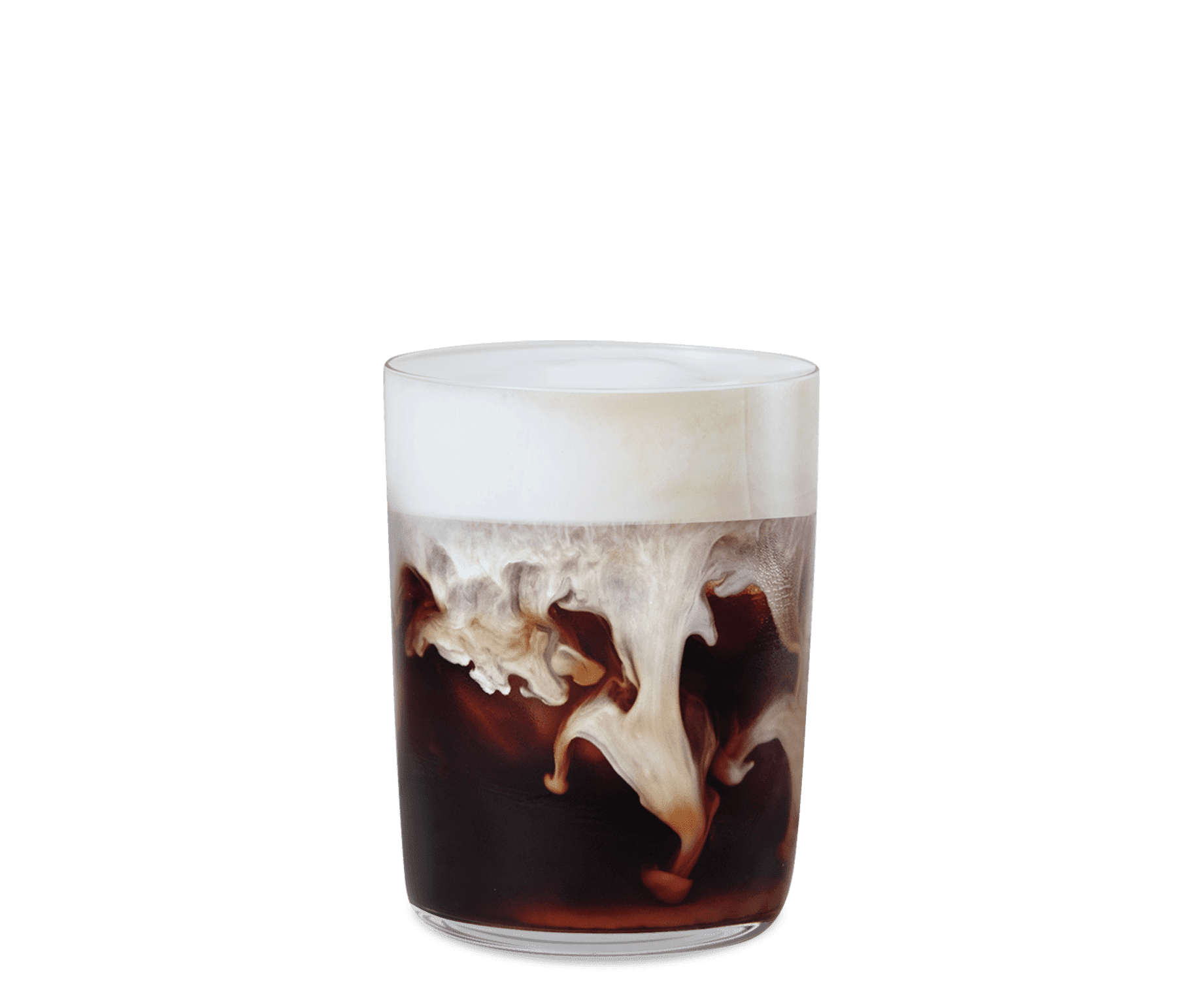 Iced Caramel Latte & Vanilla Cream