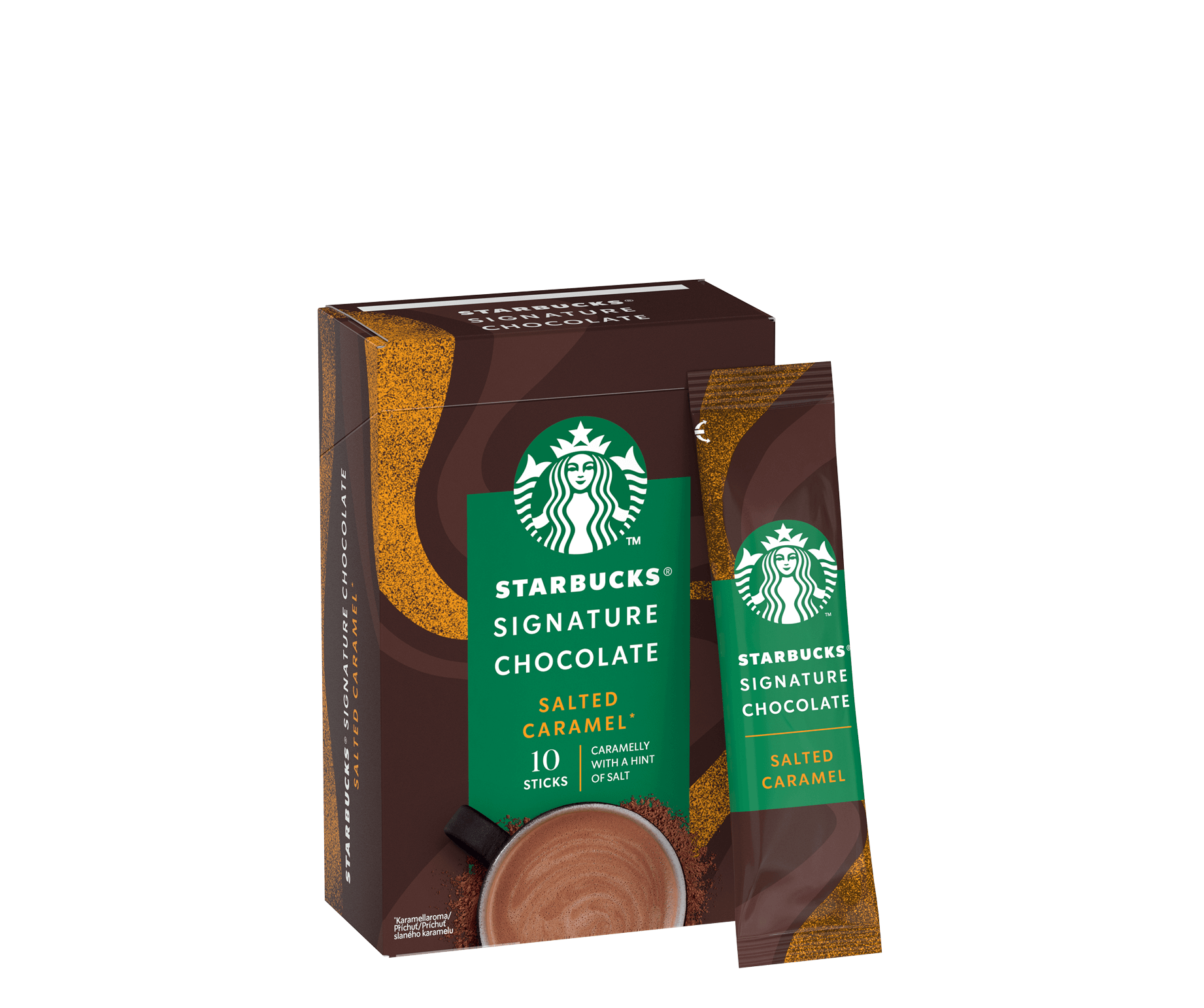 Starbucks® Signature Chocolate какао на прах с вкус на солен карамел