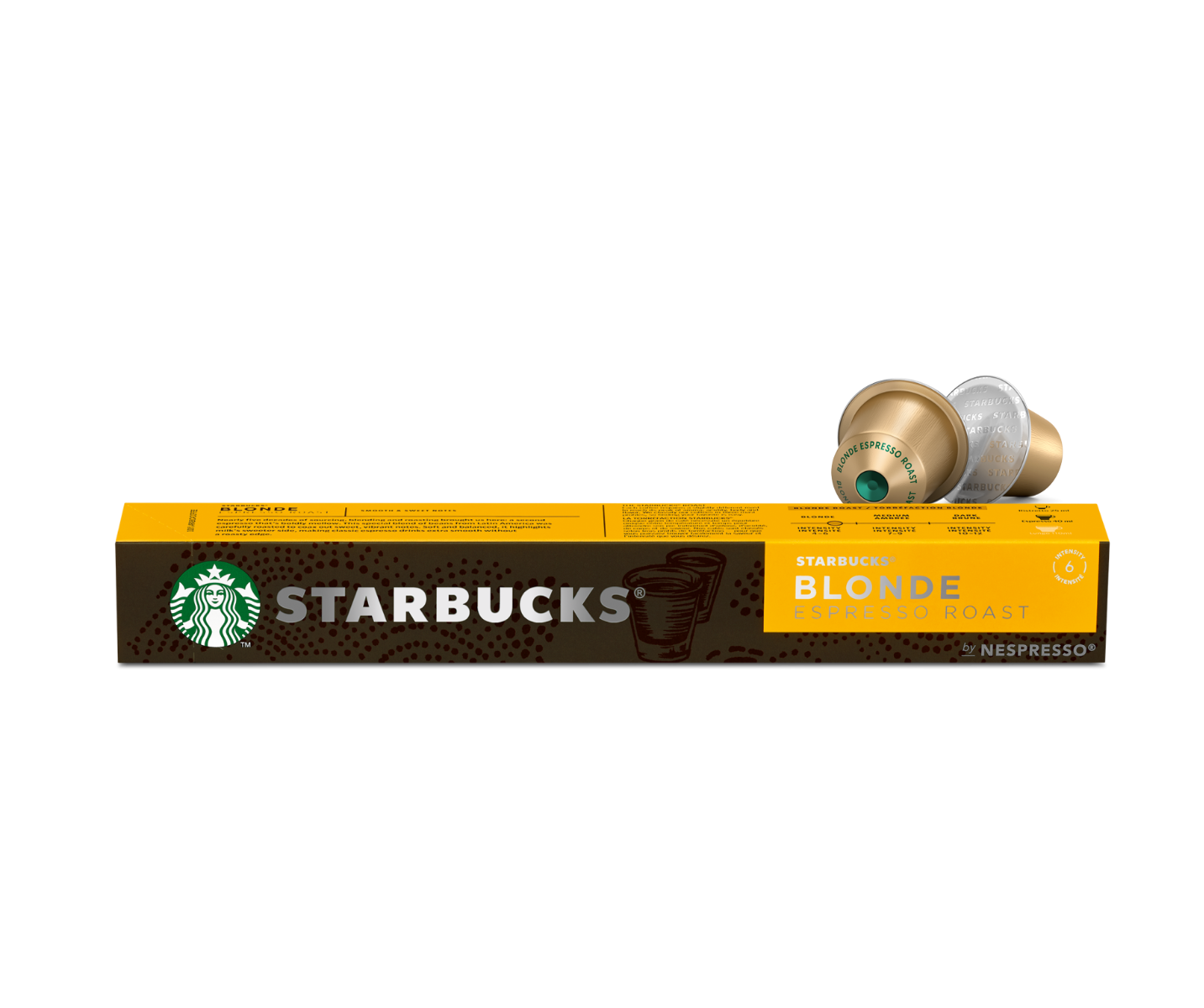 Starbucks® Blonde Espresso Roast by Nespresso®