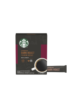 Starbucks® Dark Roast - 10 sachês de 2,5 g