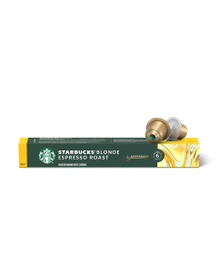 Starbucks® Blonde Espresso Roast by Nespresso® - 10 cápsulas