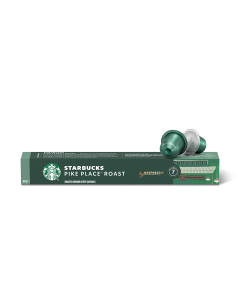 Starbucks® Pike Place® Roast by Nespresso® - 10 cápsulas