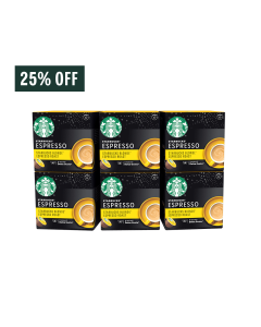 Combo Starbucks® Blonde Espresso Roast by NESCAFÉ® Dolce Gusto® - 72 cápsulas