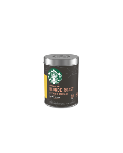 Starbucks® Blonde Roast Solúvel Lata - 90g