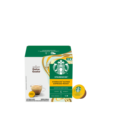 Starbucks® Blonde Espresso Roast by NESCAFÉ® Dolce Gusto® - 10 Cápsulas 