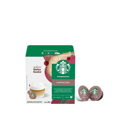 Starbucks® Cappuccino by NESCAFÉ® Dolce Gusto® - 12 Cápsulas