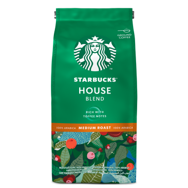 Starbucks® House Blend Torrado e Moído - 250g
