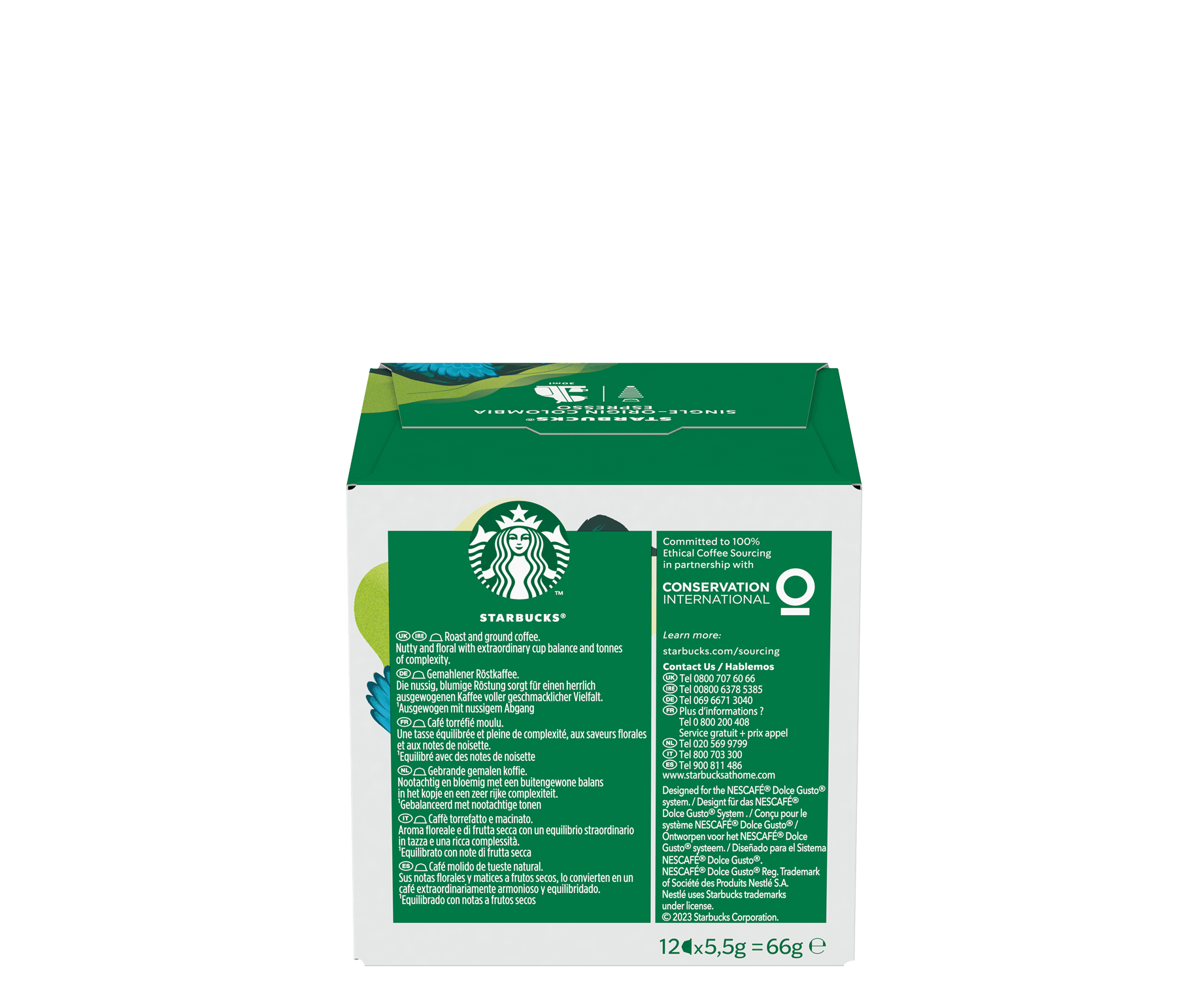 Starbucks® Single-Origin Colombia by NESCAFÉ® Dolce Gusto®