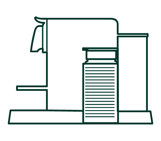 Nespresso machine icon