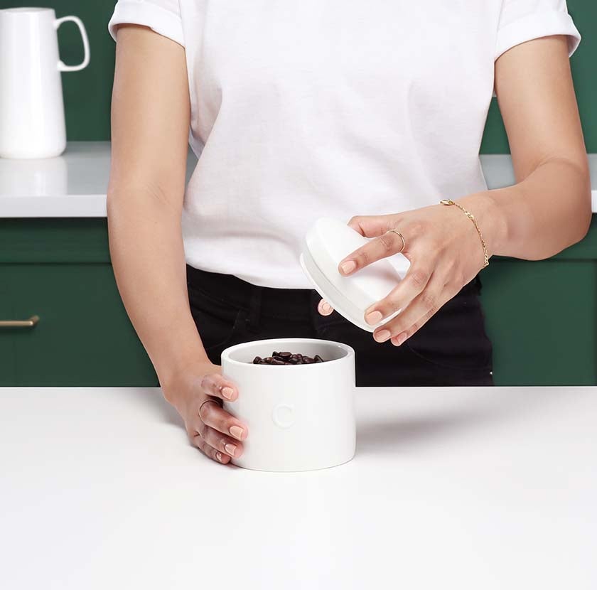 Como armazenar grãos de café