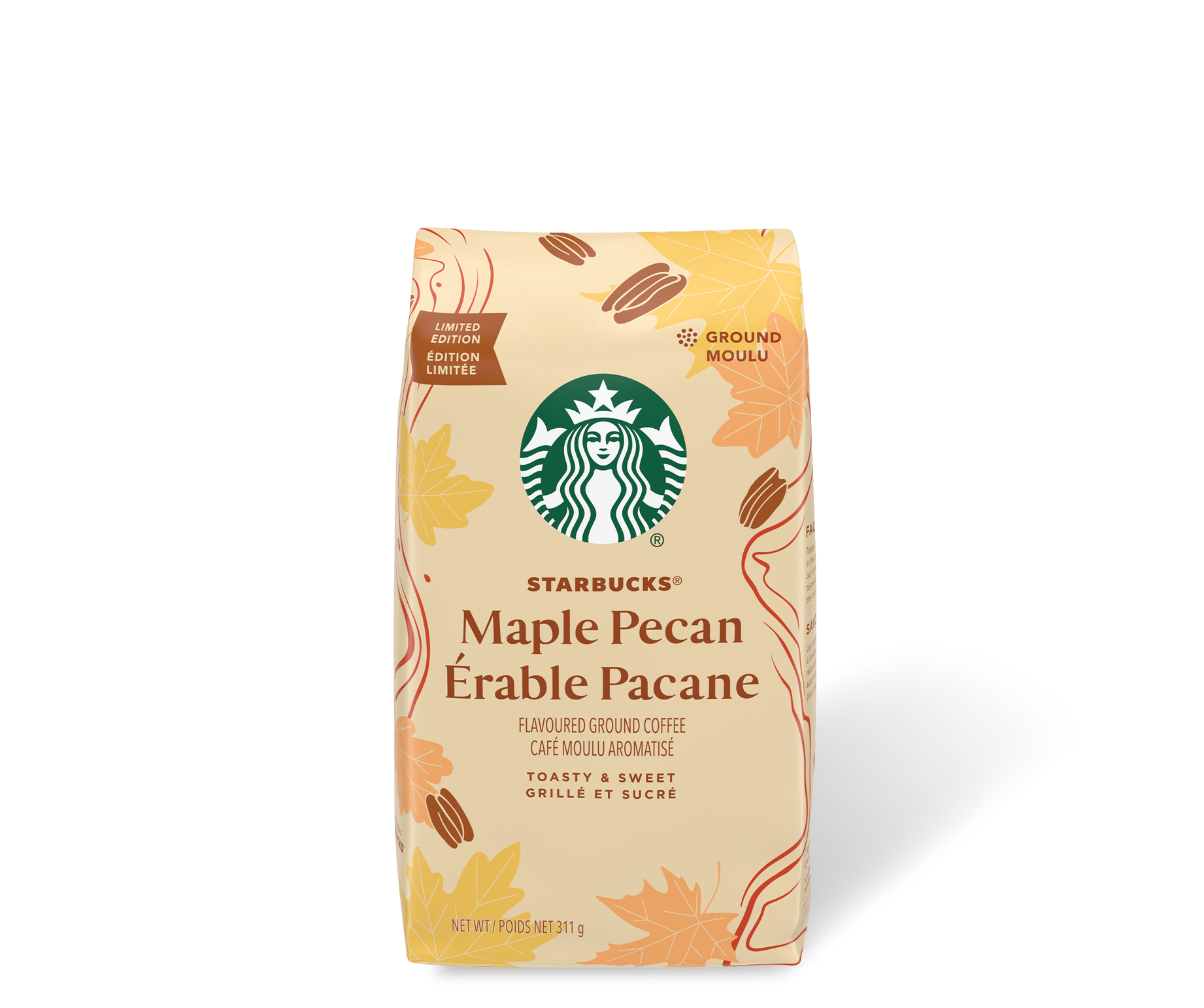 Starbucks Maple Pecan ground coffee