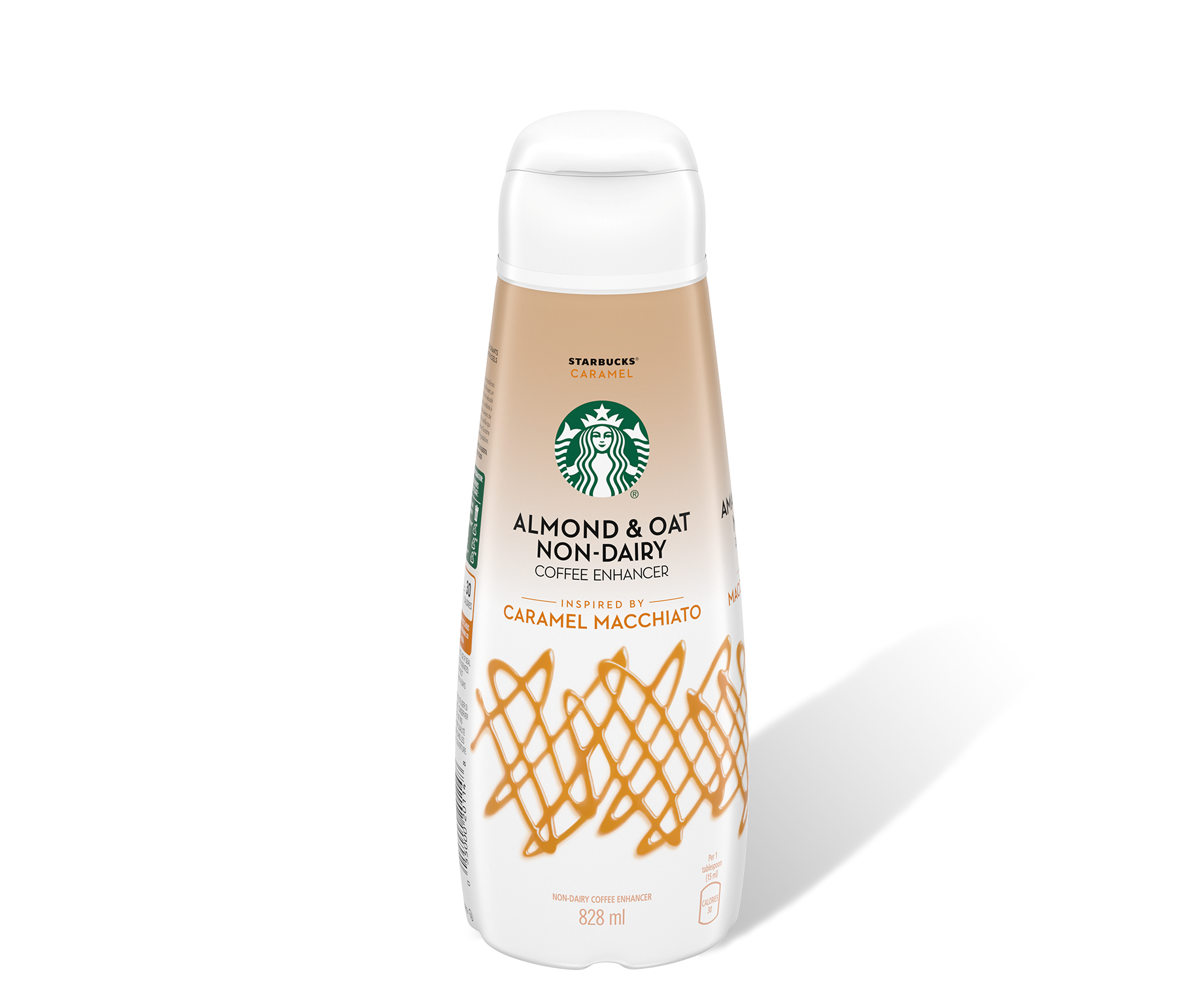 Starbucks® Almond and Oat Non Dairy Caramel Macchiato