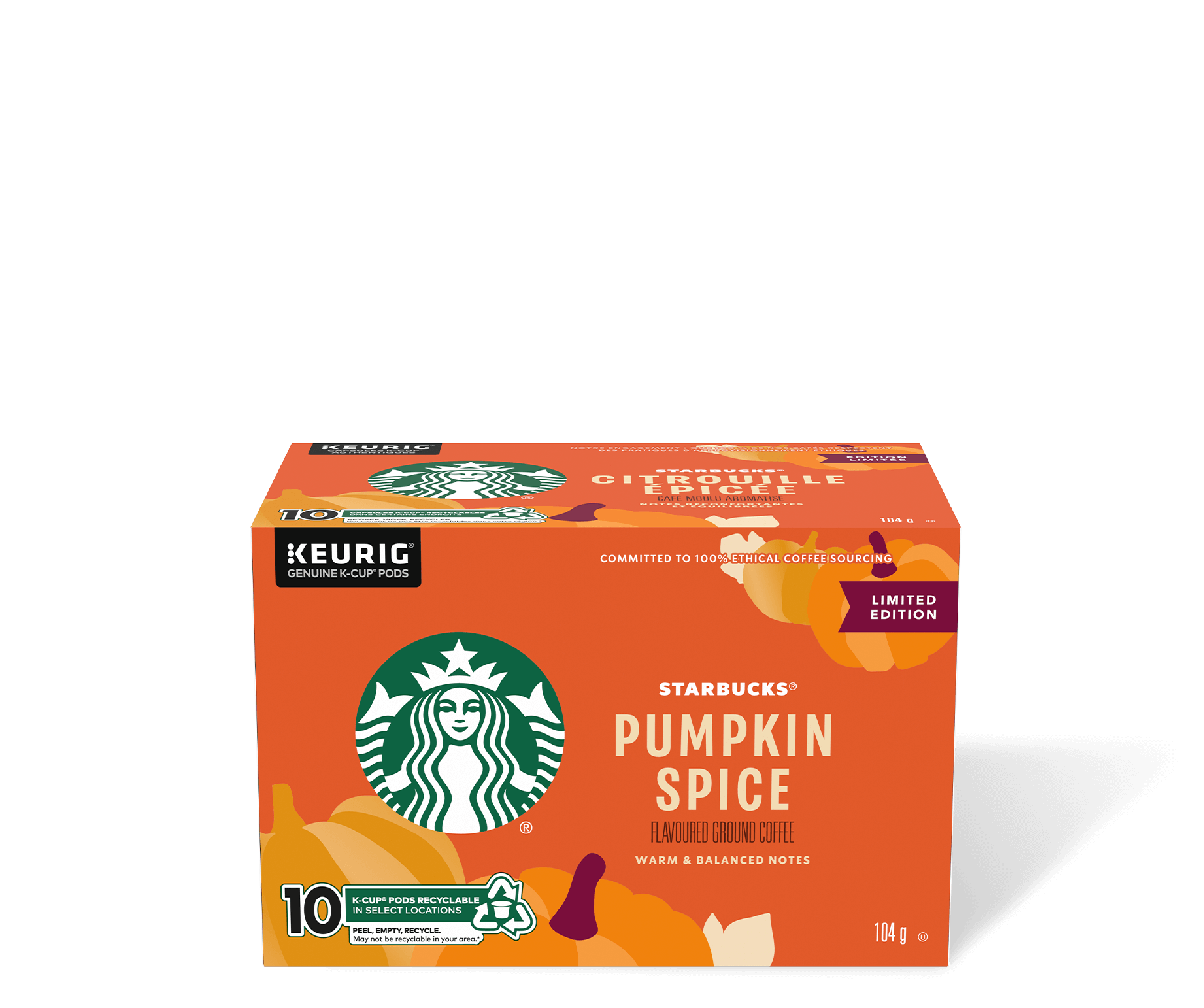 Starbucks® Pumpkin Spice Flavoured