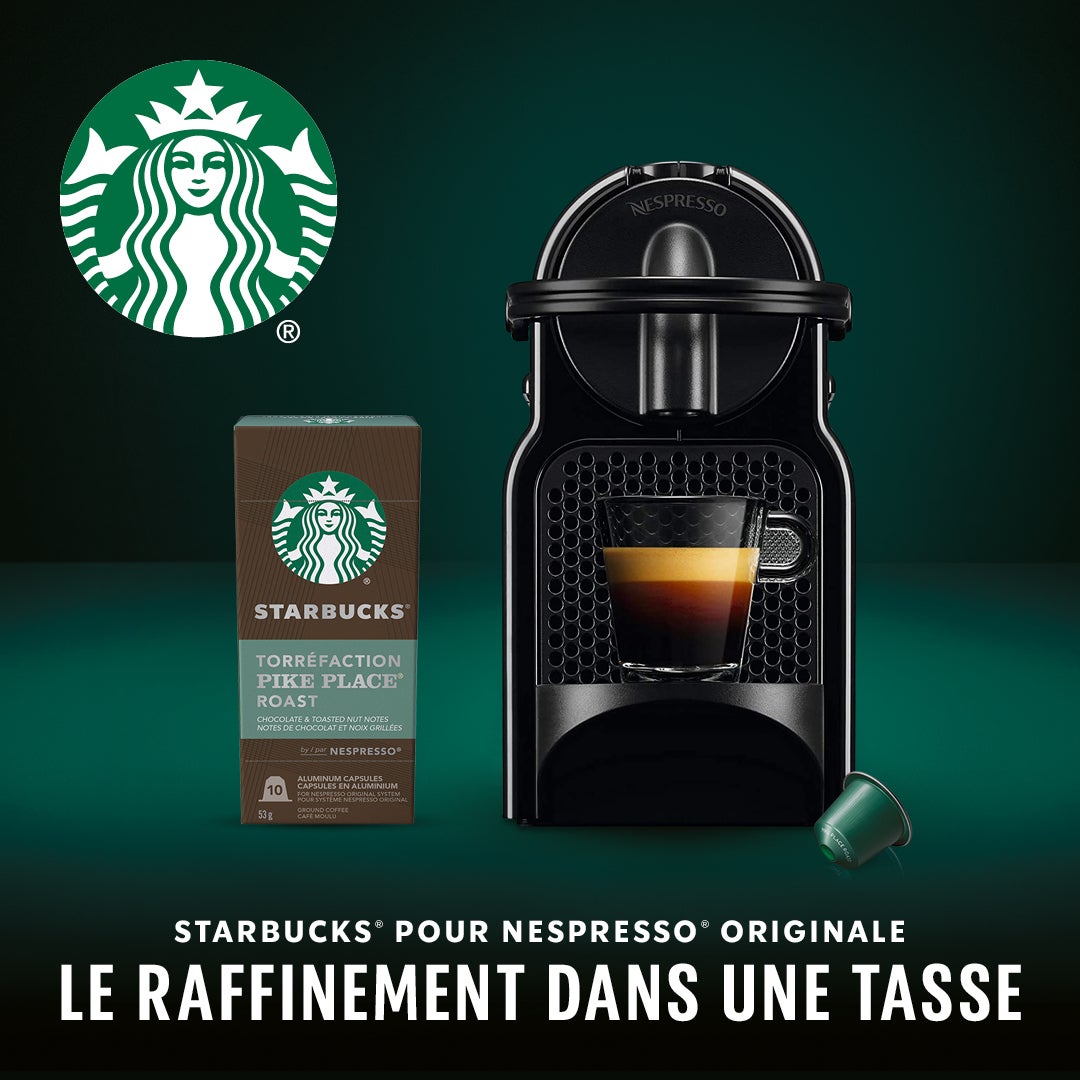 Starbucks by Nespresso Original Pike Place ad FR