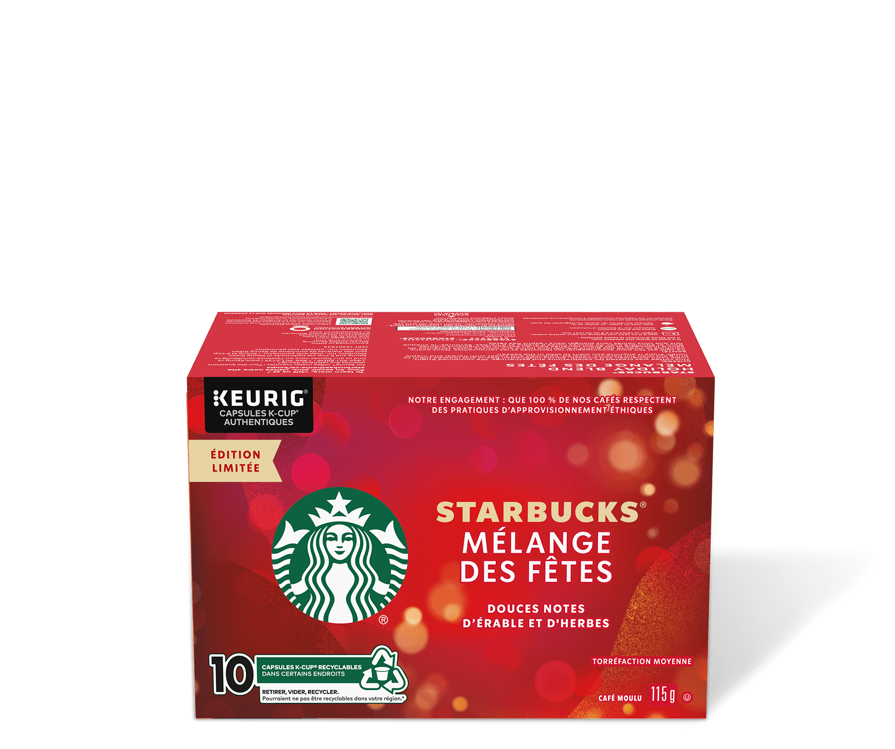 holiday blend k-cup