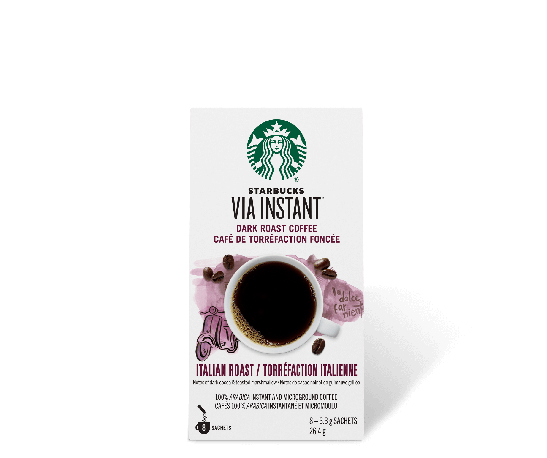 Starbucks® Italian Roast - 8 sachets