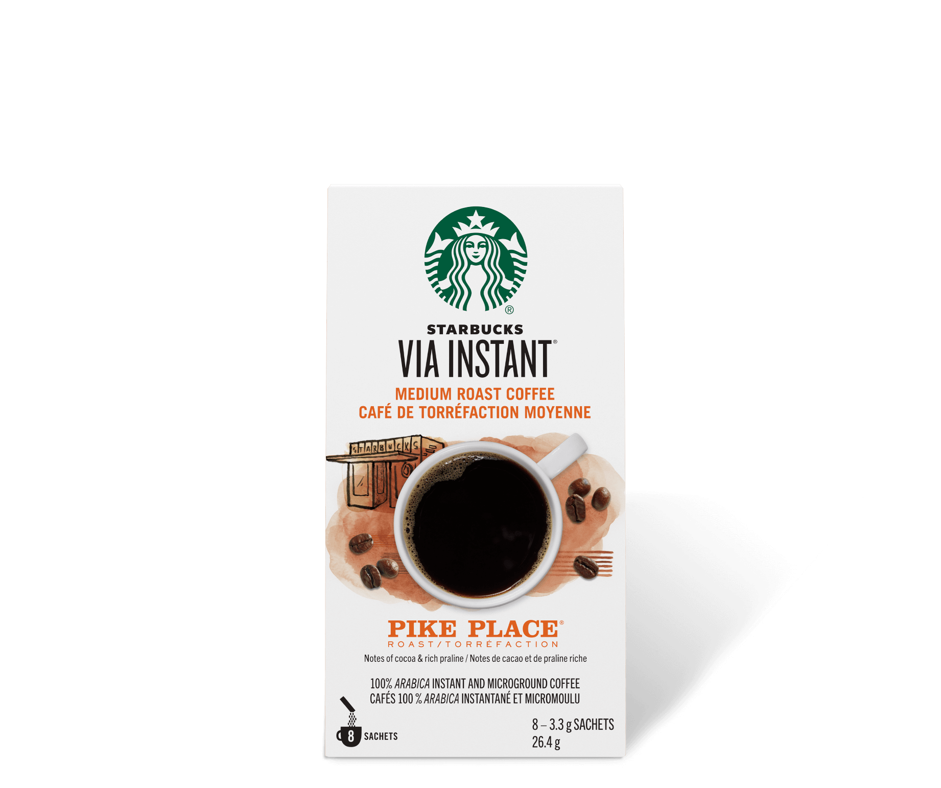 Starbucks® Pike Place® Roast - 8 sachets