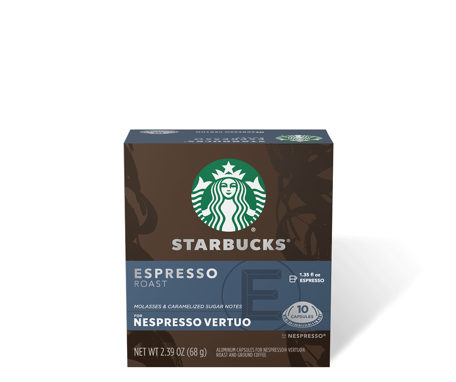 STARBUCKS,80 Capsules( Pack of 8 x10 Capsules), Nespresso Variety Pack