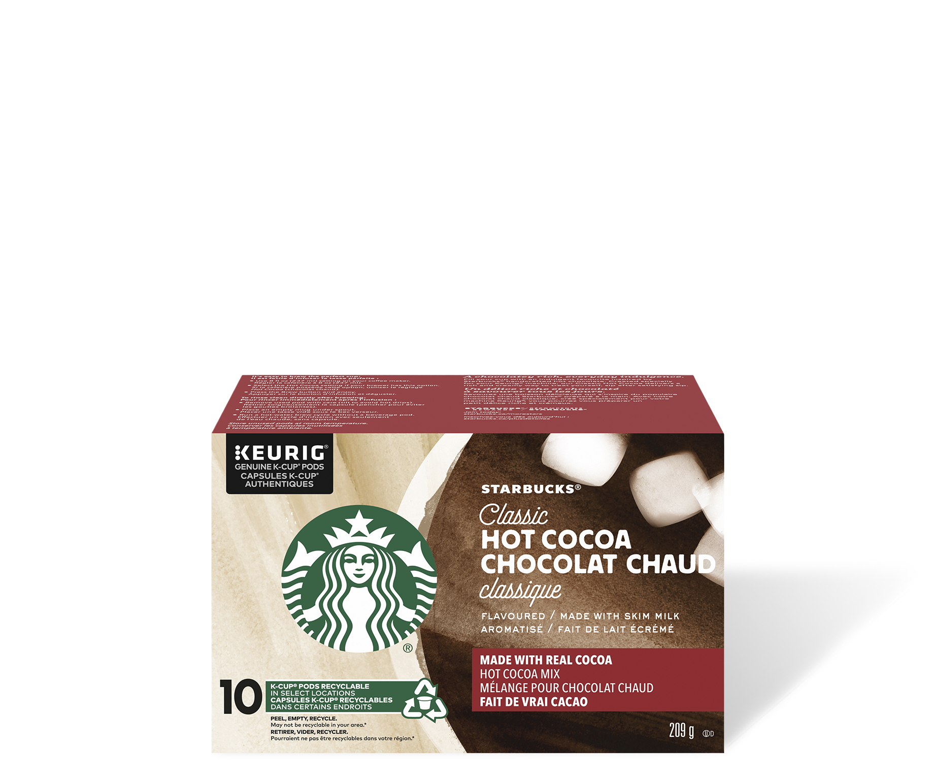 Starbucks® Classic Hot Cocoa K-Cup® pods