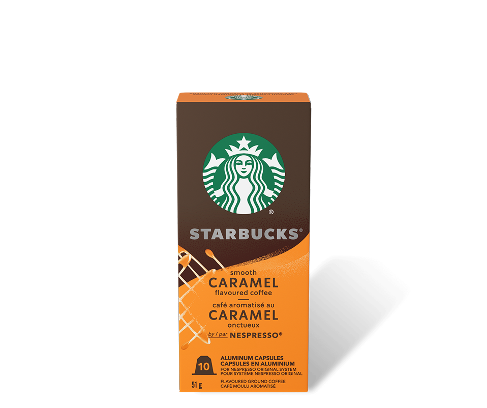 Starbucks® Smooth Caramel Flavoured Coffee By Nespresso®