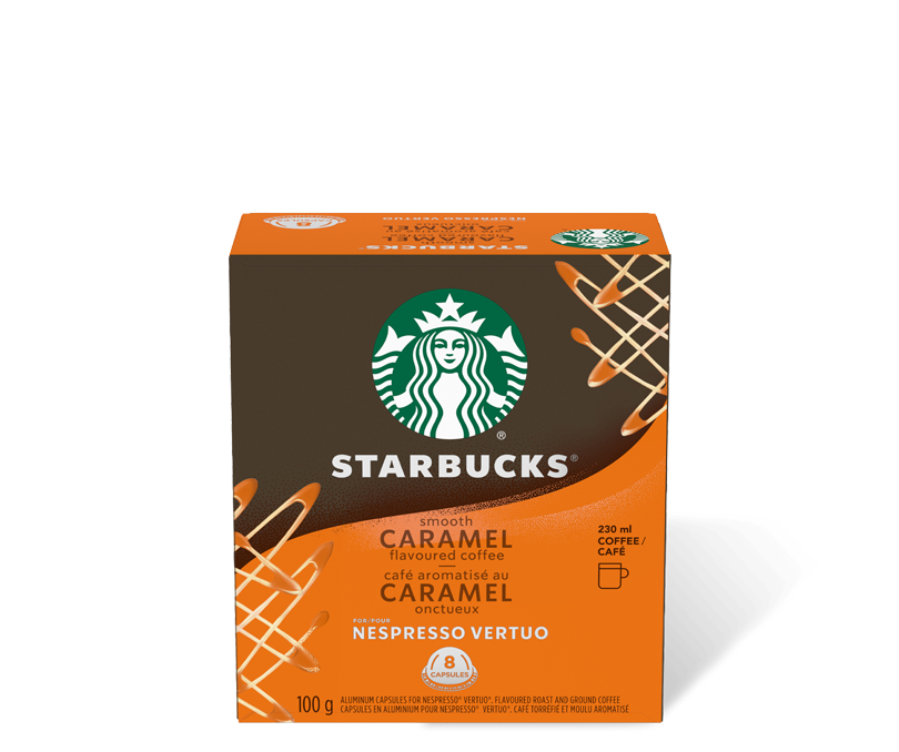   Starbucks® Smooth Caramel Flavoured Coffee for Nespresso® Vertuo 