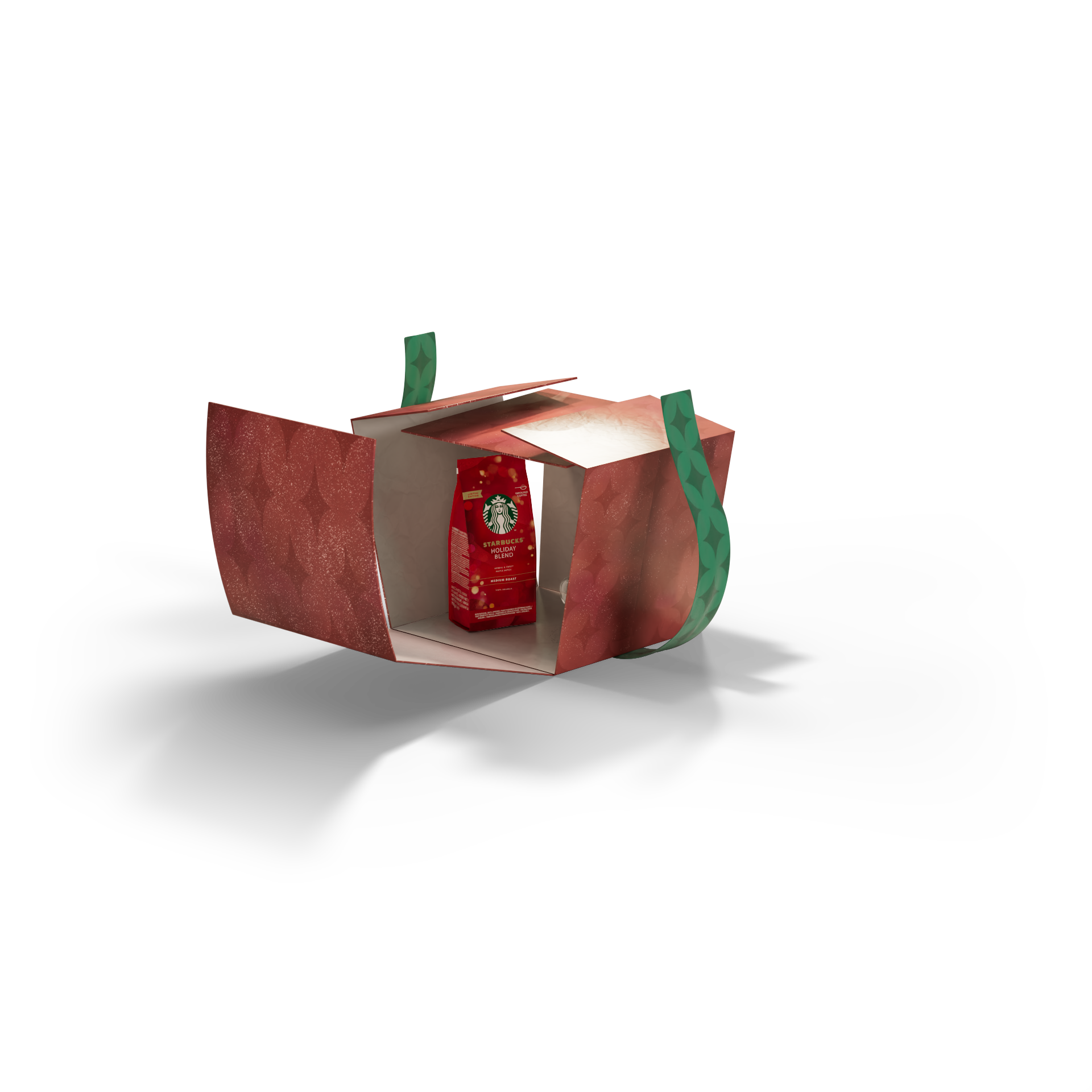 coffee gift box opening