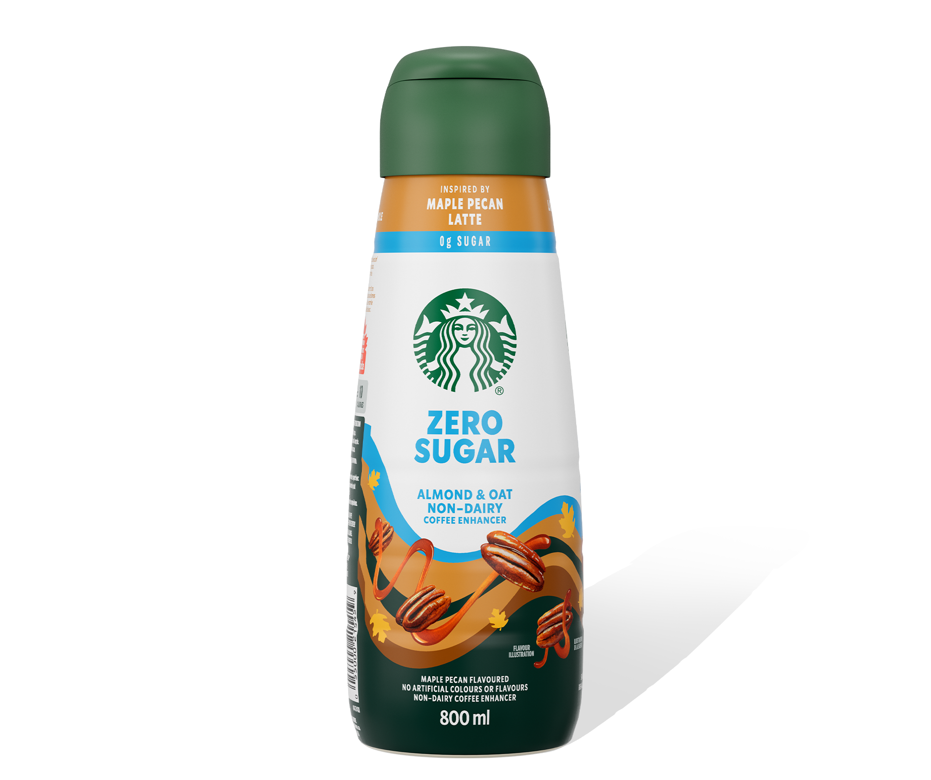 Starbucks® ZERO SUGAR Almond & Oat Non-Dairy Maple Pecan Latte 