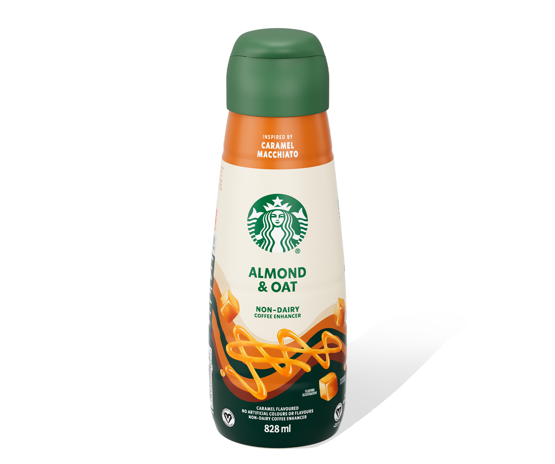 Starbucks® Almond and Oat Non Dairy Caramel Macchiato