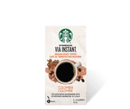Starbucks® Single-Origin Colombia - 8 sachets