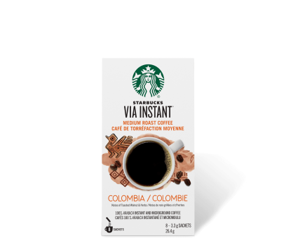 Starbucks® Single-Origin Colombia - 8 sachets