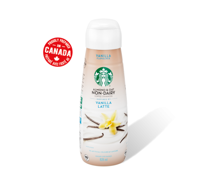 Starbucks® Almond & Oat Non Dairy Vanilla Latte